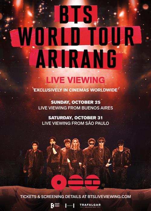 BTS WORLD TOUR 'ARIRANG' IN SÃO PAULO: LIVE VIEWING
